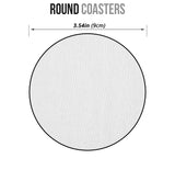 For My Child's Teacher Set Of 6 Round Coasters For My Child's Teacher Set Of 6 Round Coasters