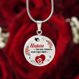 Nature - The Only Formula Your Child Needs Breastfeeding Necklace Nature - The Only Formula Your Child Needs Breastfeeding Necklace