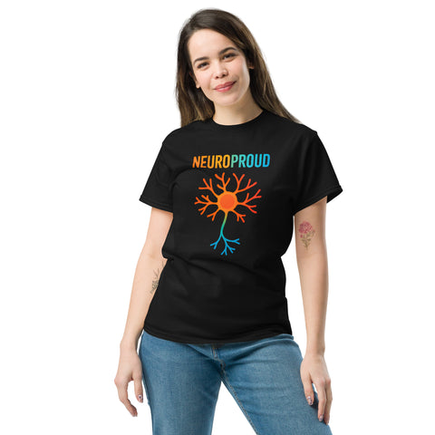 Neuroproud - Proud To Be Neurodivergent Unisex Classic Tee