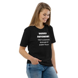 Bodily Autonomy - The Fundamental Birthright Of Every Person Organic Unisex Classic T-Shirt Bodily Autonomy - The Fundamental Birthright Of Every Person Organic Unisex Classic T-Shirt