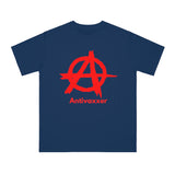 Anarchy Antivaxxer Organic Unisex Classic T-Shirt Anarchy Antivaxxer Organic Unisex Classic T-Shirt