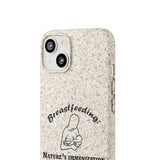 Breastfeeding: Nature's Immunization Biodegradable Phone Case Breastfeeding: Nature's Immunization Biodegradable Phone Case
