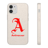 Scarlet Letter Antivaxxer Biodegradable Phone Case Scarlet Letter Antivaxxer Biodegradable Phone Case