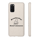 Breastfeeding: Nature's Immunization Biodegradable Phone Case Breastfeeding: Nature's Immunization Biodegradable Phone Case