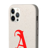 Scarlet Letter Antivaxxer Biodegradable Phone Case Scarlet Letter Antivaxxer Biodegradable Phone Case