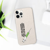 Hey Big Pharma Keep Your Harma Out Of My Arma Biodegradable Phone Case Hey Big Pharma Keep Your Harma Out Of My Arma Biodegradable Phone Case