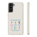 Bodily Autonomy (Homebirth) Biodegradable Phone Case Bodily Autonomy (Homebirth) Biodegradable Phone Case