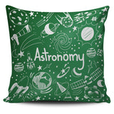 Astronomy Chalkboard Pillow Cover Astronomy Chalkboard Pillow Cover