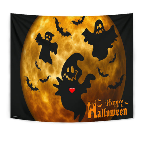 Happy Halloween Design #5 - Halloween Wall Tapestry - FREE SHIPPING Happy Halloween Design #5 - Halloween Wall Tapestry - FREE SHIPPING