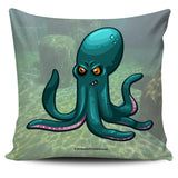 Scary Sea Life Pillow Covers - Sea Green! Scary Sea Life Pillow Covers - Sea Green!