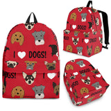 I Love Dogs Backpack - FREE SHIPPING I Love Dogs Backpack - FREE SHIPPING