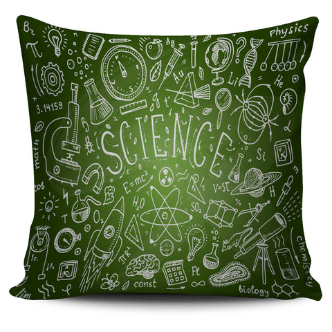 Science Chalkboard Pillow Cover Science Chalkboard Pillow Cover