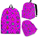 Mutant Robots Backpack (Lilac) - FREE SHIPPING Mutant Robots Backpack (Lilac) - FREE SHIPPING