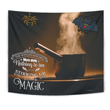 The Witch's Kitchen - Halloween Wall Tapestry - FREE SHIPPING The Witch's Kitchen - Halloween Wall Tapestry - FREE SHIPPING