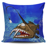 Scary Sea Life Pillow Covers - Ocean Blue! Scary Sea Life Pillow Covers - Ocean Blue!
