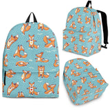 Yoga Foxes Backpack (Light Blue) - FREE SHIPPING Yoga Foxes Backpack (Light Blue) - FREE SHIPPING
