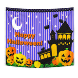 Happy Halloween Design #3 - Halloween Wall Tapestry - FREE SHIPPING Happy Halloween Design #3 - Halloween Wall Tapestry - FREE SHIPPING