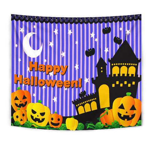 Happy Halloween Design #3 - Halloween Wall Tapestry - FREE SHIPPING Happy Halloween Design #3 - Halloween Wall Tapestry - FREE SHIPPING