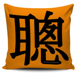 Clever - Feng Shui Zen Pictograph Pillow Cover! Clever - Feng Shui Zen Pictograph Pillow Cover!