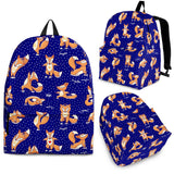Yoga Foxes Backpack (Dark Blue) - FREE SHIPPING Yoga Foxes Backpack (Dark Blue) - FREE SHIPPING