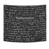 Mathematica Chalkboard Design #2 Tapestry Black - FREE SHIPPING Mathematica Chalkboard Design #2 Tapestry Black - FREE SHIPPING
