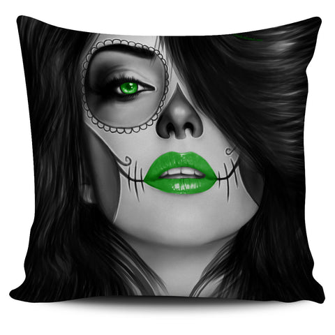 Calavera Fresh Retro Goth Look Design #4 Pillow Covers! Calavera Fresh Retro Goth Look Design #4 Pillow Covers!