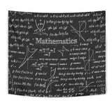 Mathematica Chalkboard Design #1 Wall Tapestry Black - FREE SHIPPING Mathematica Chalkboard Design #1 Wall Tapestry Black - FREE SHIPPING
