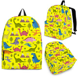 Dinosaurs Design #1 Backpack (Yellow) - FREE SHIPPING Dinosaurs Design #1 Backpack (Yellow) - FREE SHIPPING