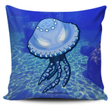 Scary Sea Life Pillow Covers - Ocean Blue! Scary Sea Life Pillow Covers - Ocean Blue!