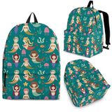 Sea Life Collection - Mermaids Backpack (Teal) - FREE SHIPPING
