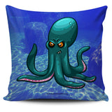 Scary Sea Life Pillow Covers - Ocean Blue! Scary Sea Life Pillow Covers - Ocean Blue!