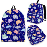 Wildlife Collection - Elephants (Dark Blue) Backpack - FREE SHIPPING Wildlife Collection - Elephants (Dark Blue) Backpack - FREE SHIPPING