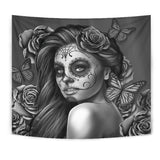 Calavera Fresh Look Design #2 Wall Tapestry (Vintage Retro) - FREE SHIPPING Calavera Fresh Look Design #2 Wall Tapestry (Vintage Retro) - FREE SHIPPING