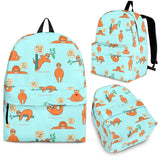 Wildlife Collection - Lazy Sloths (Light Blue) Backpack - FREE SHIPPING Wildlife Collection - Lazy Sloths (Light Blue) Backpack - FREE SHIPPING