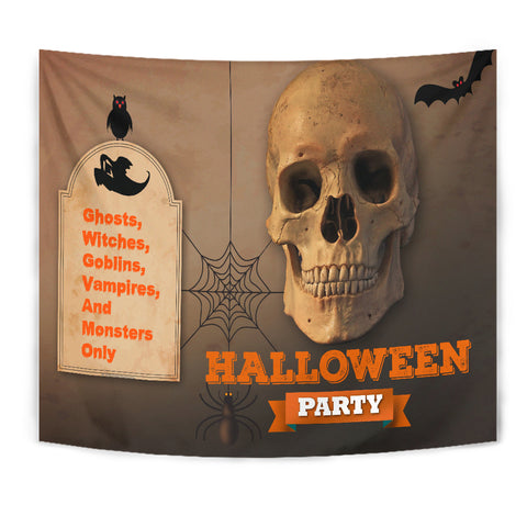 Halloween Party Design #2 - Halloween Wall Tapestry - FREE SHIPPING Halloween Party Design #2 - Halloween Wall Tapestry - FREE SHIPPING