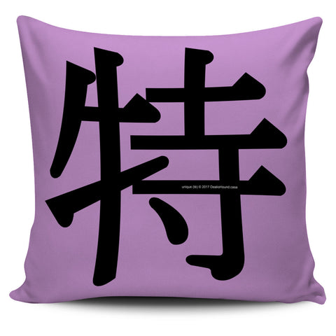 Unique - Feng Shui Zen Pictograph Pillow Cover! Unique - Feng Shui Zen Pictograph Pillow Cover!