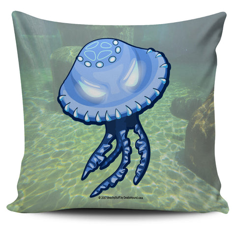 Scary Sea Life Pillow Covers - Sea Green! Scary Sea Life Pillow Covers - Sea Green!