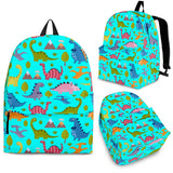 Dinosaurs Design #1 Backpack (Cyan) - FREE SHIPPING Dinosaurs Design #1 Backpack (Cyan) - FREE SHIPPING