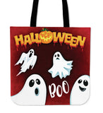 Boo Halloween Trick Or Treat Cloth Tote Goody Bag Boo Halloween Trick Or Treat Cloth Tote Goody Bag