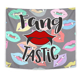 Fang Tastic - Halloween Wall Tapestry - FREE SHIPPING Fang Tastic - Halloween Wall Tapestry - FREE SHIPPING