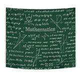 Mathematica Chalkboard Design #1 Tapestry Green - FREE SHIPPING Mathematica Chalkboard Design #1 Tapestry Green - FREE SHIPPING