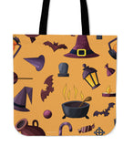 Witch's Stuff Halloween Trick Or Treat Cloth Tote Goody Bag (Orange) Witch's Stuff Halloween Trick Or Treat Cloth Tote Goody Bag (Orange)