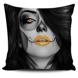 Calavera Fresh Retro Goth Look Design #4 Pillow Covers! Calavera Fresh Retro Goth Look Design #4 Pillow Covers!