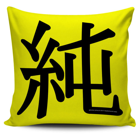 Genuine - Feng Shui Zen Pictograph Pillow Cover! Genuine - Feng Shui Zen Pictograph Pillow Cover!