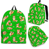 Yoga Foxes Backpack (Green) - FREE SHIPPING Yoga Foxes Backpack (Green) - FREE SHIPPING