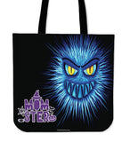 Momster (Blue) Halloween Trick Or Treat Cloth Tote Goody Bag Momster (Blue) Halloween Trick Or Treat Cloth Tote Goody Bag