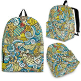 Nautical Design Backpack (Yellow) - FREE SHIPPING Nautical Design Backpack (Yellow) - FREE SHIPPING