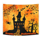 Spooky Halloween - Halloween Wall Tapestry - FREE SHIPPING Spooky Halloween - Halloween Wall Tapestry - FREE SHIPPING