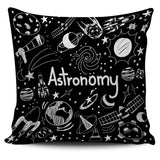 Astronomy Chalkboard Pillow Cover Astronomy Chalkboard Pillow Cover