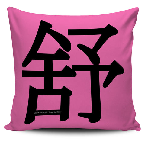 Stretch - Feng Shui Zen Pictograph Pillow Cover! Stretch - Feng Shui Zen Pictograph Pillow Cover!